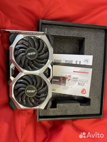 Видеокарта MSI Ventus XS OC edition 1660 Super