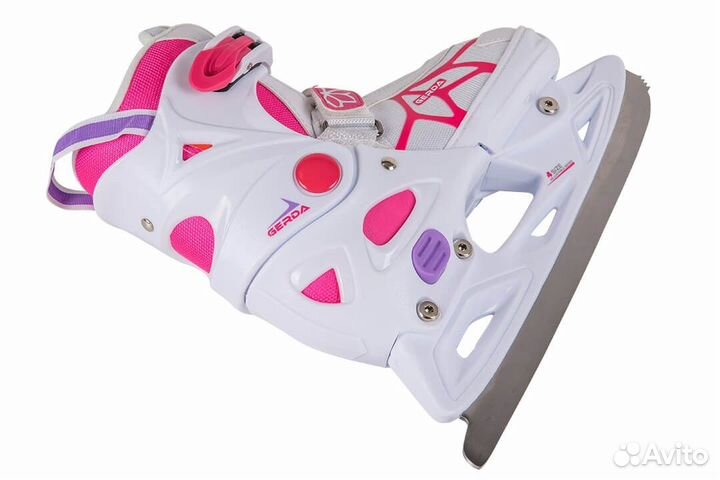 Коньки раздвижные детские Tech Team Gerda р.37-40