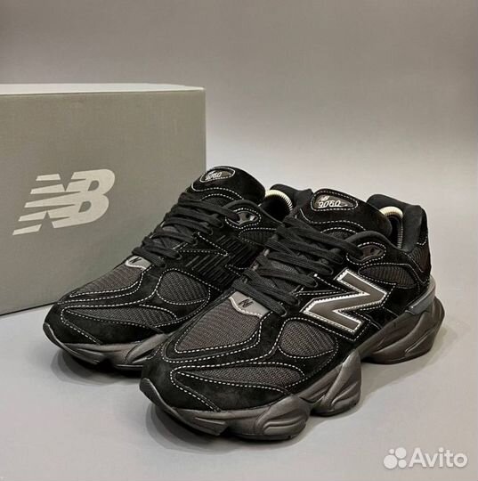 Комфортные New Balance 9060 Black кроссовки