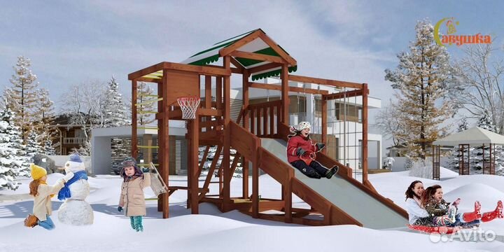Детская игровая площадка уличная доставка