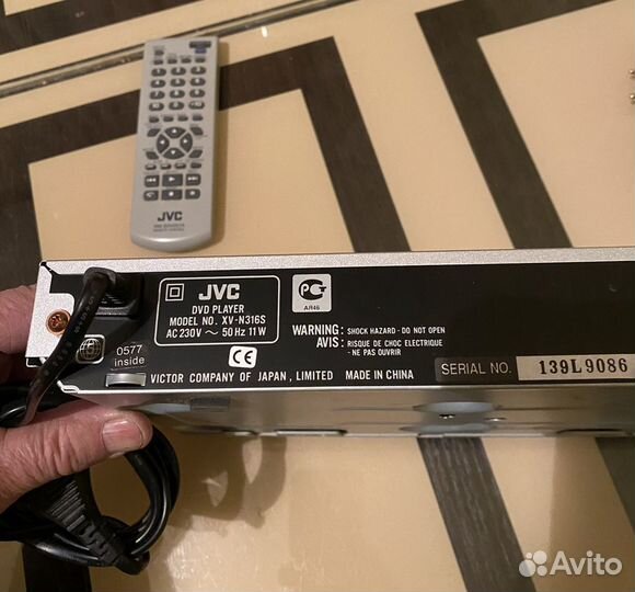 Dvd плеер JVC