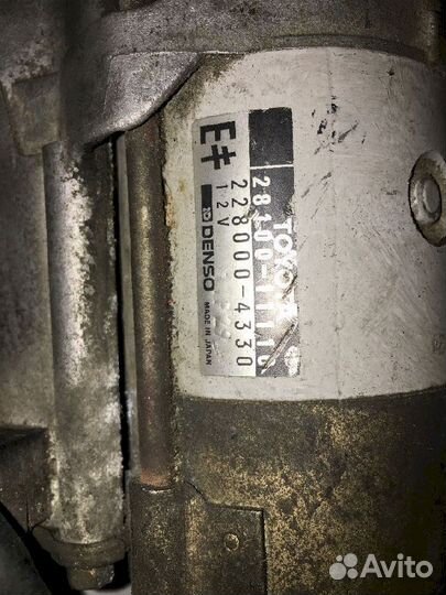 Стартер Toyota Corolla II EL43 EL55 2810011110 228