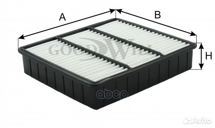 Фильтр воздушный AG524 Goodwill