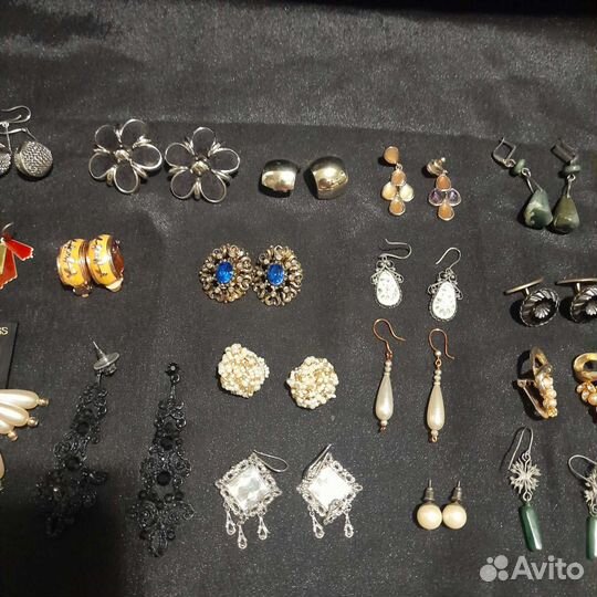 Винтажные серьги СССР