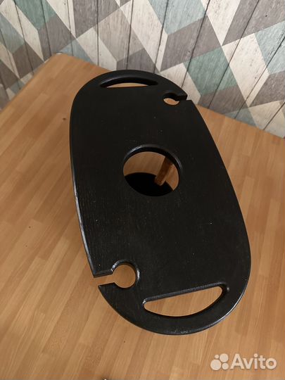 Подставка для бутылки вина и бокалов