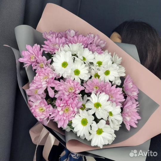 Букет из хризантем