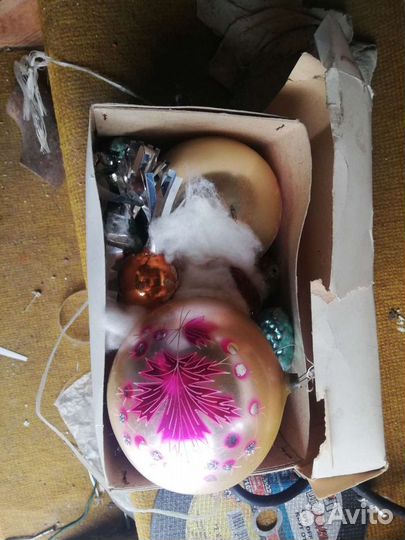 Ёлочные игрушки СССР