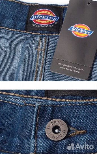 Джинсовые шорты dickies