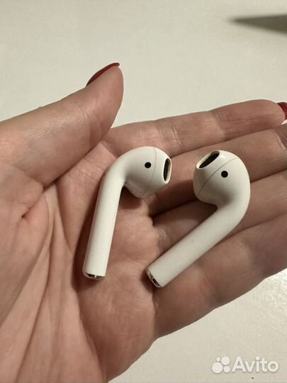 Беспроводные наушники apple airpods 2