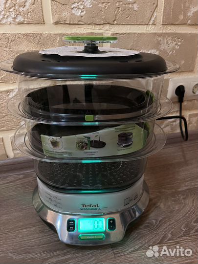 Пароварка tefal бу