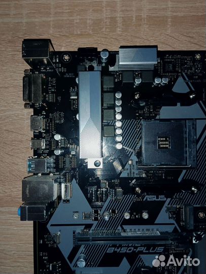 Материнская плата asus prime B450-Plus