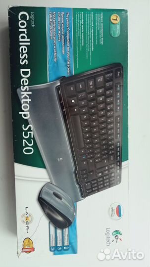 Клавиатура в комплекте с мышкой