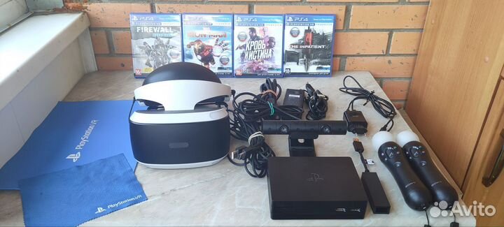Playstation 4 VR (PS VR ) CUH-ZVR2 + Ps camera игр