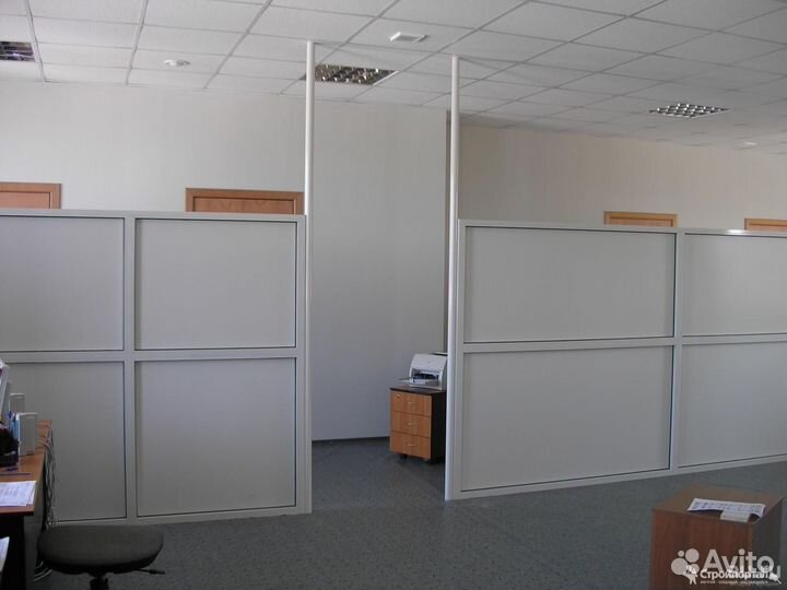 Алюминиевые перегородки для офиса
