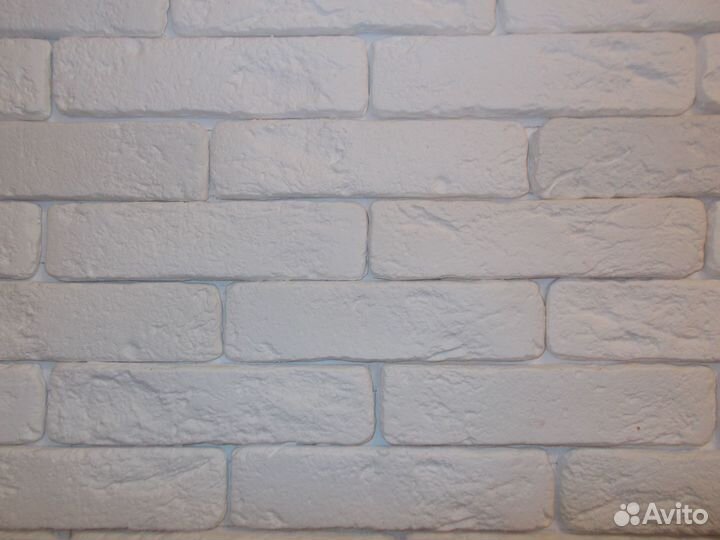 Гипсовая декоративная плитка под кирпич