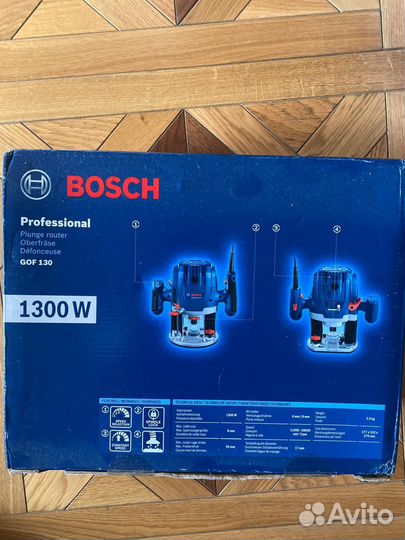Вертикальный фрезер bosch GOF 130