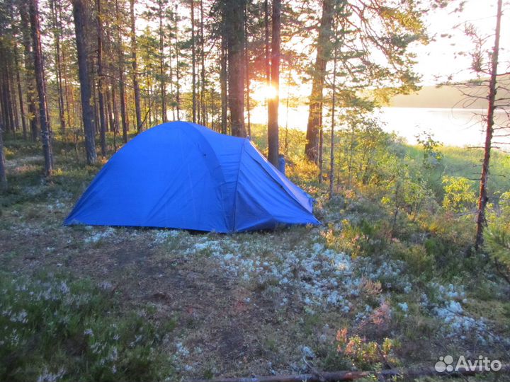 Палатка туристическая 4 местная из Финляндии