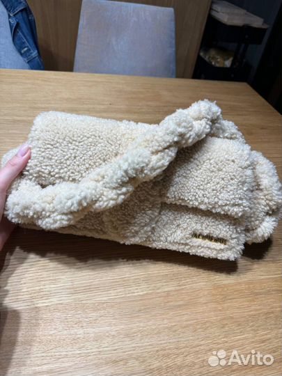 Сумка jacquemus (молочная)