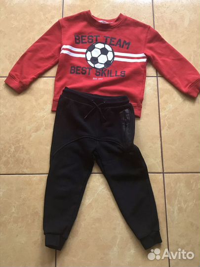 Спортивный костюм, цена за три вещи