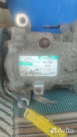 Компрессор кондиционера Пежо 307