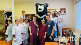 Большой Белый Мишка Умка и Бурый Мишка Барни