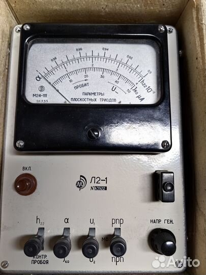 Испытатель параметров транзисторов Л2-1 СССР