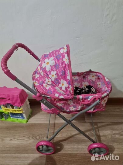 Коляска кукольная