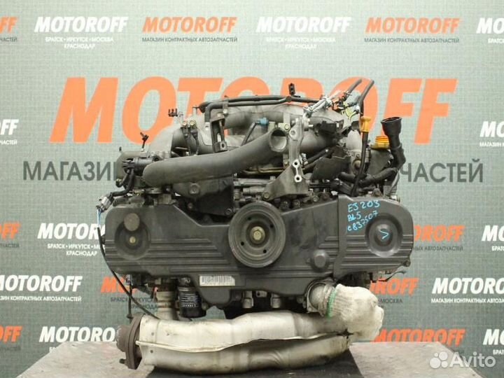 Двигатель б/у EJ203 BP5 эл.заслонка EGR Брат А07