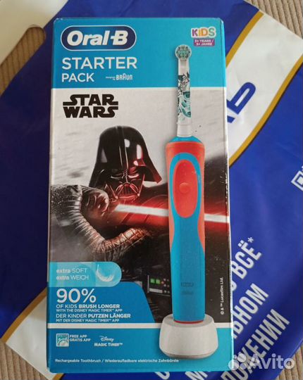 Зубная щетка Oral-B Stages Power для детей (новая)