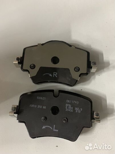 Колодки тормозные бмв G30-G01-G02