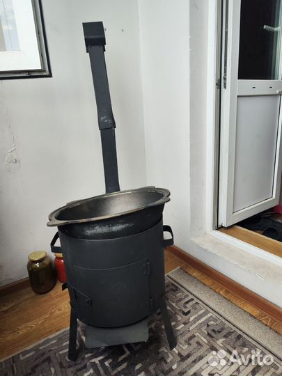 Казан с печкой