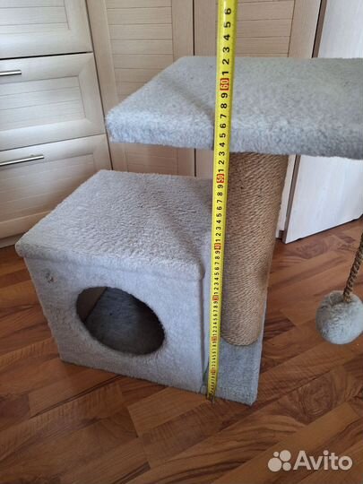Домик для кошки с когтеточкой