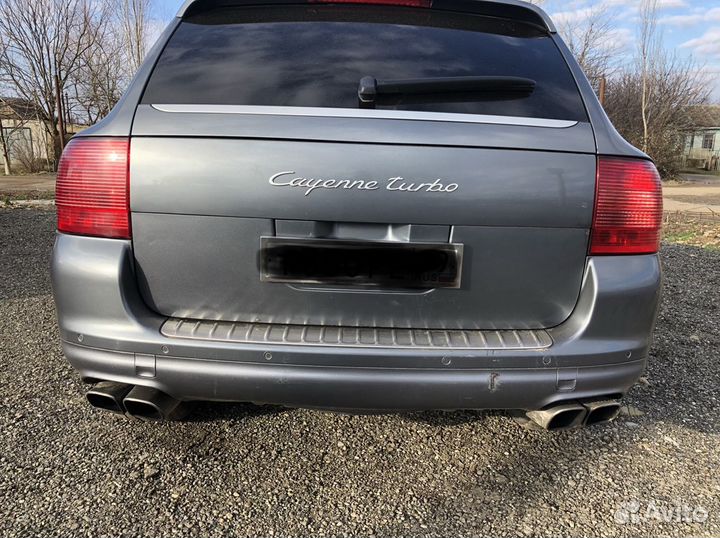 Бампер Porsche Cayenne turbo 955 957