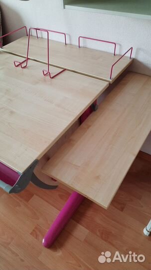 Растущая парта и стул деми б/у