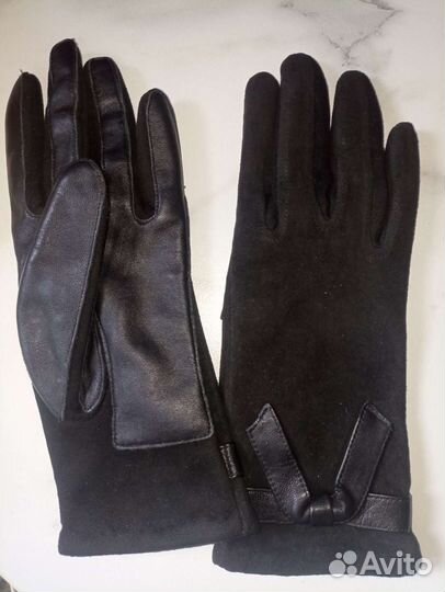 Перчатки женские кожаные новые натуральные