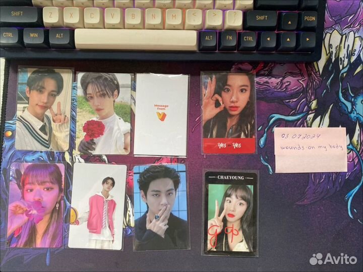 Офф карты кпоп