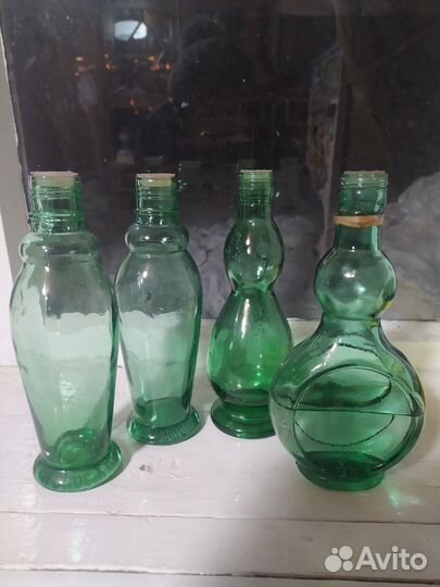 Бутылка стеклянная