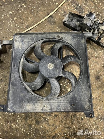 Вентилятор охлаждения daewoo nexia