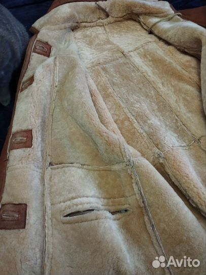 Дубленка натуральная женская с капюшоном