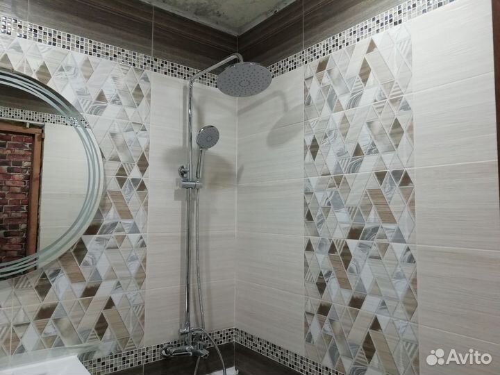 Ремонт ванной, санузел под ключ, плиточник