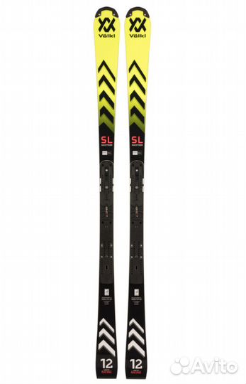 Горные лыжи Volkl SL 165 WC FIS + Xcomp 18