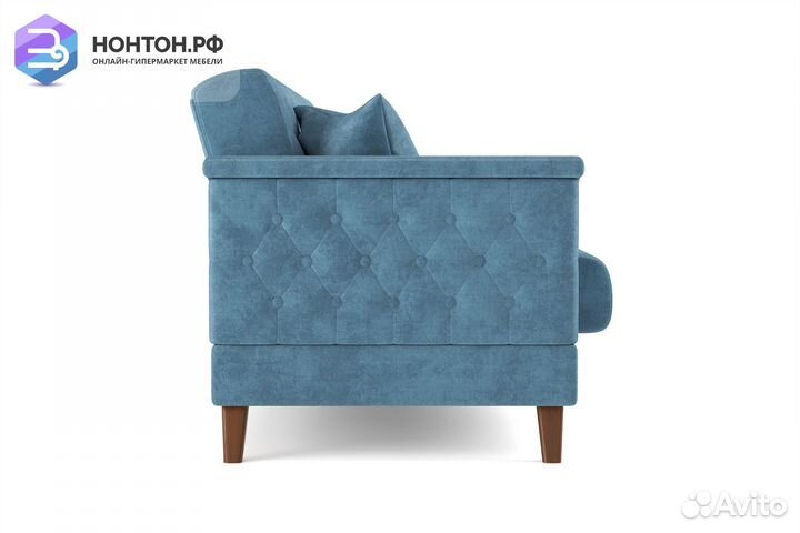 Диван книжка Амарант бирюзовый