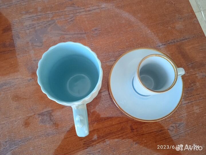 Чашка кофейная с блюдцем на 100мл