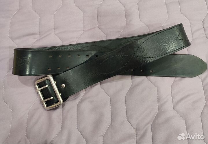Мужской кожаный ремень