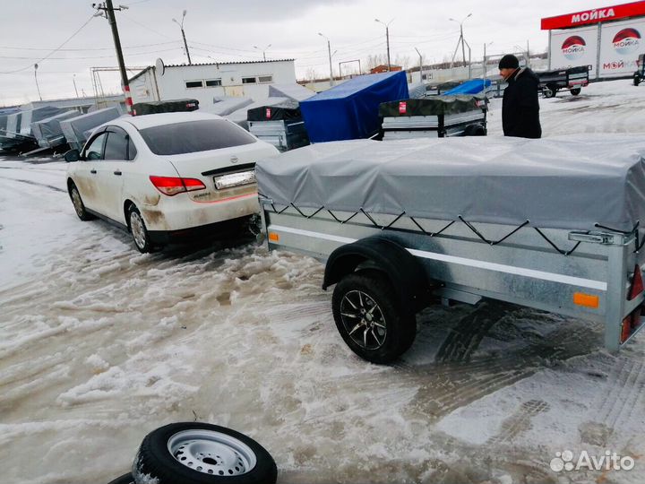 Прицеп «Спутник Про Плюс ZN» c тентом 700мм