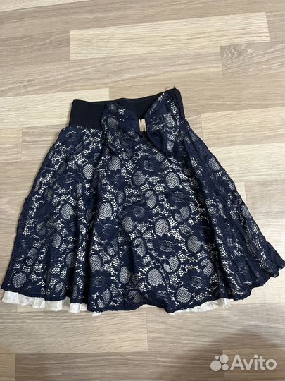 Джинсовая юбка на девочку