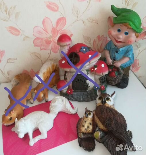 Садовые фигуры из полистоуна