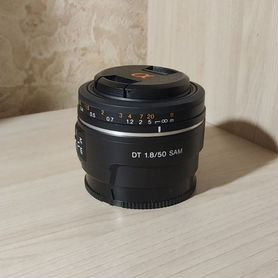 Объектив Sony DT 50 мм F1.8 SAM (SAL50F18)