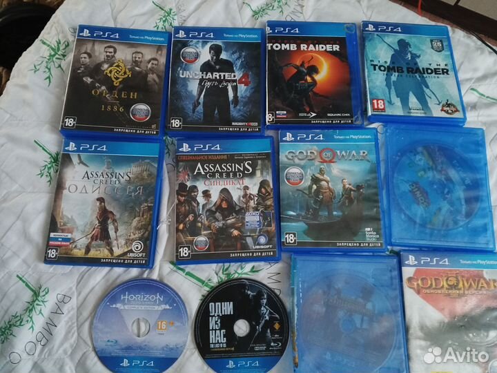 Диски игры для ps4