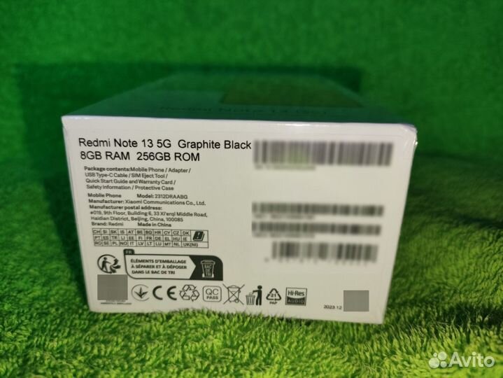 Xiaomi Redmi Note 13, 8/256 ГБ